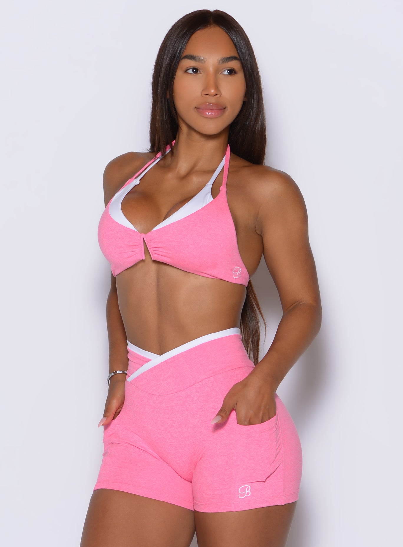 Contrast Voltage Sports Bra - Image 2